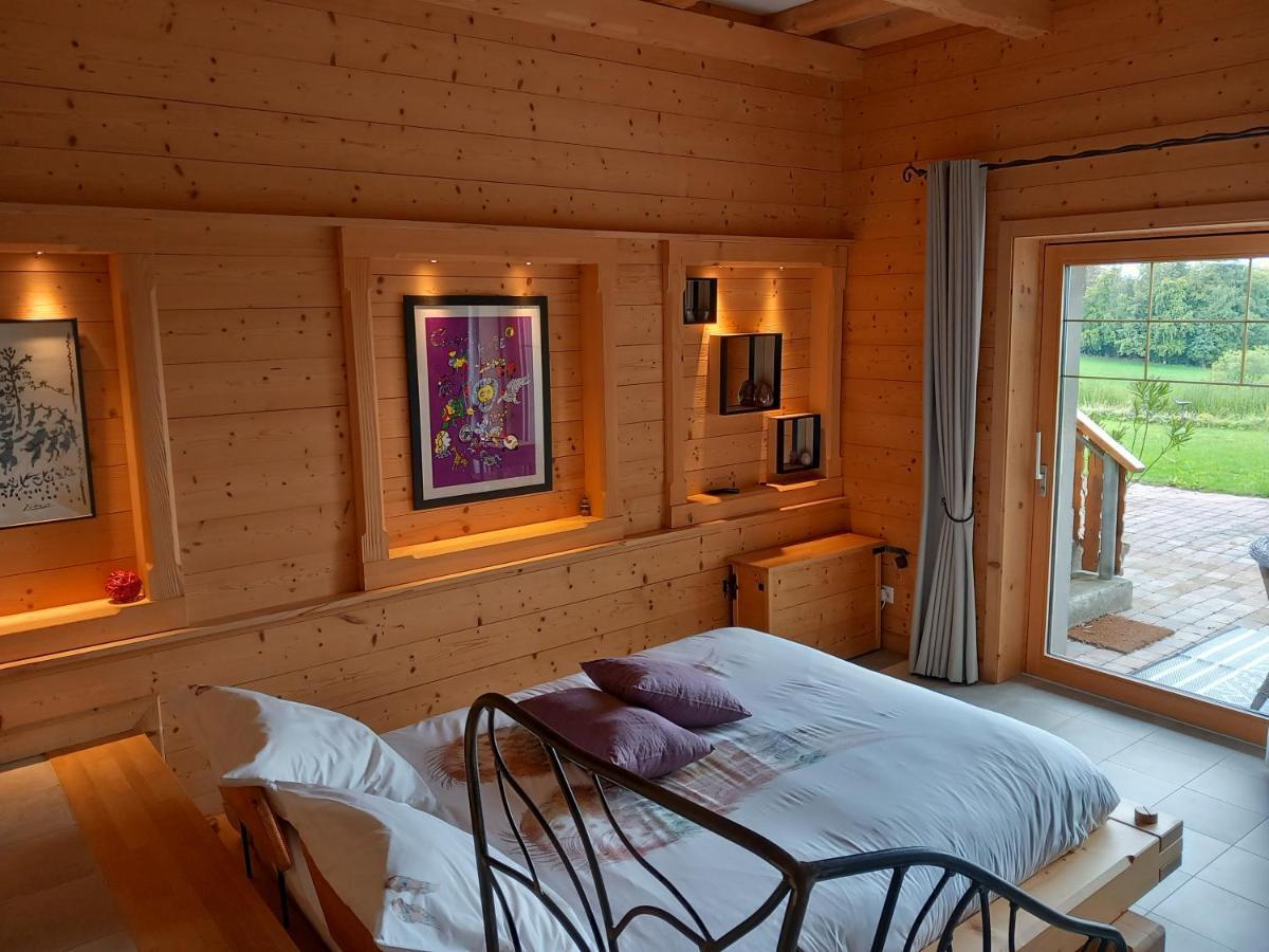 Les Abeilles Bed & Breakfast Romont Exterior photo